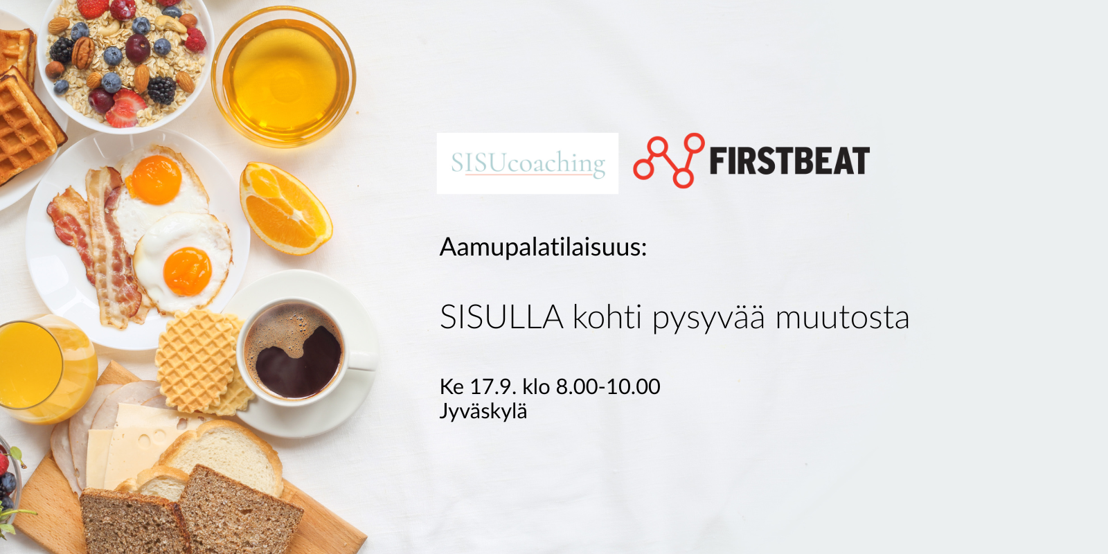 SISU COACHING aamupalatilaisuus 92025